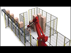 حصار شبکه سیم فلزی فولاد صنعتی حصار ایمنی ربات جوش 1.8M