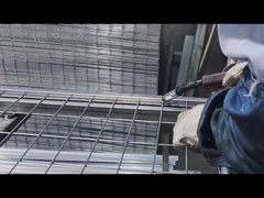 50mm*100mm حصار موقت جوشکاری شهری امکانات کانادا