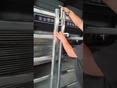 نردبان گالوانیزه پودر پوشانده سیم میش 8FT گسترده میش حصار برای Prosion