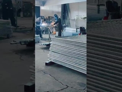 حصار موقت ابریشم 6x10ft زنجیری قابل جدا کردن