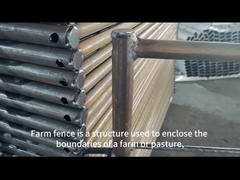 پنل گالوانیزه N Style Cattle Fence پنل 5ft Wire Mesh Farm Gate Fence