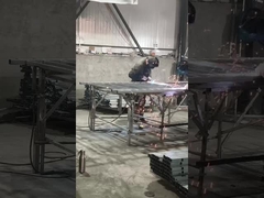 حصار زینک فولاد 2M * 1.5M حصار ضد خوردگی