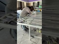 حصار ایمنی فولادی لوله دار با قدرت بالا مقاوم در برابر ضربه UV محافظت شده از DIY