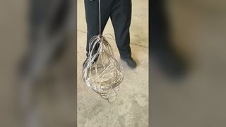 مش سیم فولادی ضد زنگ بادوام برای قفس