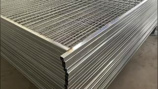 محلول حصار ساحلی پانل مشبک با پوشش PVC ضد زنگ