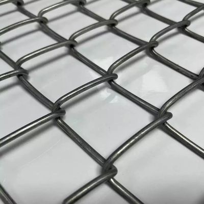 8FT High PVC Coating Chain Link Fence Diamond Tennis Court Fence Netting