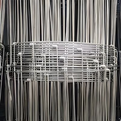 Galvanized Cattle Fence 4'x328' Metal Frame for Animal Farm Fencing