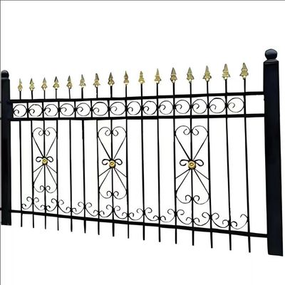 OEM ODM Design Galvanized Tubular Security Steel Fence