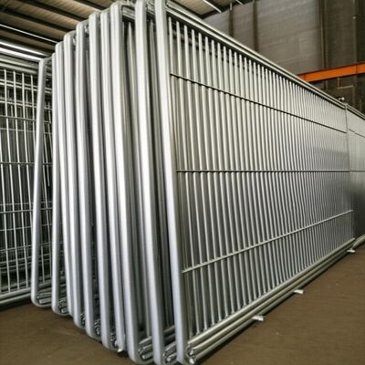 2Mx3.5M Hot Dip Galvanized Temporary Heras Fencing Panels with 32mm Frame Tube for Construction Sites